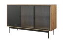 Vitrineskap Kintore 90 cm   Svart