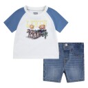 Levis Shorts Sett Cloud Dancer (86 / 1,5 år)