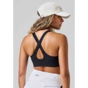 Casall Impact Zip Sports Bra Black D70