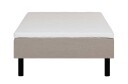 Sofa HOME4YOU Lande 120x200 cm Beige - Beige