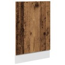  Oppvaskmaskinspanel gammelt tre 45x3x67 cm konstruert tre 8721158436566