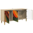 vidaXL TV skap BONN 102 x 33 x 50 cm Sonoma Konstruert tre
