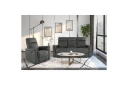 Recliner Southbrook Grå, PU/tre/metall, Manuell hvilestol - Grå, PU/tre/metall, Manuell hvilestol