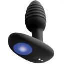 OhMiBod Lumen App-kontroller Vibrerende Analplugg      - Svart