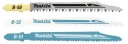 Makita Stikksagbladsett 3 Deler for Tre og Metall, 75 mm