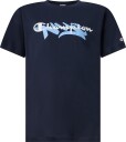 Champion T skjorte   Navy m. Trykk   Champion   11 12 år (146 152)   T skjorte   Marineblå