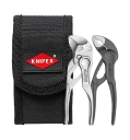 Knipex Mini Tångsett 2-delt i etui, Polygrip, Rustfritt Stål, 110 mm
