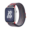 Apple 46mm Blue/Red Nike Sport Loop