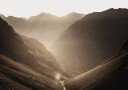 Valley of Calm at Sunrise Plakat Plakat / 21x30cm