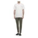 Polo Ralph Lauren Standard Fit Cotton-Linen Polo Shirt - White - L