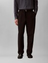 Calvin Klein Straight Lyocell Belted Pltd Tro Black 30