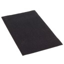 CHILEWICH Solid Dørmatte 46x71cm BLACK