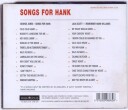 George Jones & Jack Scott  Songs For Hank  CD