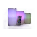 KULZ 3-PK RGB LED KUBBELYS KULZ3PACKCAND