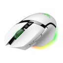 Razer Basilisk V3 Pro trådløs gamingmus med 35K DPI og ergonomisk design, hvit