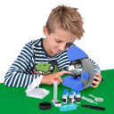 Bresser Junior | Barne- og junior mikroskop m. LED 40x-640x Blå