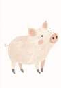 Soft Pig Plakat Plakat / 21x30cm