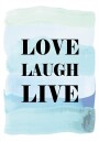 Live Joyfully Always Plakat Plakat / 40x50cm