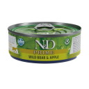 Farmina Våtfôr N&D Cat Prime Wild Boar & Apple 6X70 G