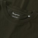 KnowledgeCotton Apparel Chest Embroidery T shirt Forrest Night