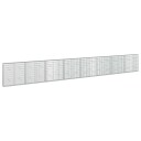 vidaXL Gabion med 3,5 mm tråd og 5x10 cm mesh 800x20x100 cm