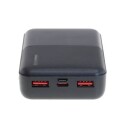 Powerbank 10000 mAh med 2xUSB og 1xUSBC