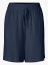 Selected Femme Viva Mid Waist Sun Shorts Blå 36