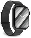 SBS Nylon Urrem til Apple Watch - 42 44 45 49mm Sort