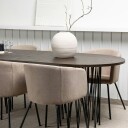 Furniture/Fashion Spisegruppe furniture/fashion Stone med 6 Berit Stoler GR22819
