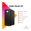 HP OMEN 25L GT11-1418NO stasjonær PC 4Z6L1EA#UUW