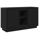  Kommode Svart eik 102 x 35 x 60 cm Konstruert tre