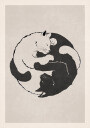 Feline Harmony Plakat Plakat / 40x50cm