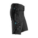Snickers Håndverksshorts 6108 Litework Unisex, Str. 54, Sort