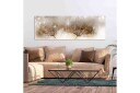 Bilde Drops Of Dew 1 Part Brown Narrow 120x40 Artgeist sp. z o. o.