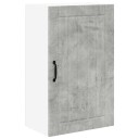  Kjøkkenskap Betonggrå 50 x 31 x 80 cm Konstruert tre