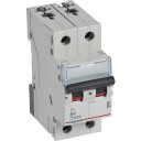 Legrand 5 stk TX³ MCB automatsikring B4 2P 2M 10/10kA
