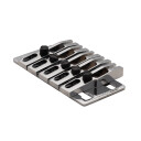 Kahler 2450-W5 - Fixed Bridge - Chrome 5-String Wide Bass
