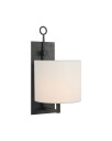 Visual Comfort Aspen Iron Wall Lamp Black
