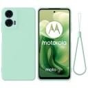 Motorola Moto G24 Power Liquid Silikondeksel Grønn