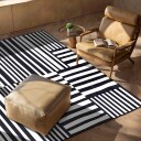 Wilton teppe   Joma svart/hvitt Størrelse: 200 x 280 cm