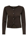 ONLY Onlscarlett Ls Button Cardigan Knt - Brown - S