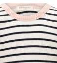 Minimalisma Genser   Rib   Silke/Bomull   Bardot   Sailor   Minimalisma   4 5 år 104 110   Genser Blå Hvit Rosa