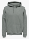 Only & Sons Ceres Hoodie Sweat Grå XL