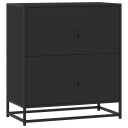  Skjenk svart 68x35x76 cm konstruert tre 8721102840487
