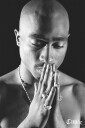 Tupac Plakat Pray - 91,5 x 61 cm