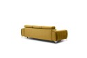 Laurece Sovesofa 3 seter   Gul