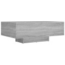 vidaXL Salongbord grå sonoma 85x55x31 cm konstruert tre