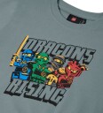LEGO® Ninjago Collegegenser   LwSaku 301   Lysegrønn m. Trykk   LEGO® Wear   4 år (104)   Collegegenser