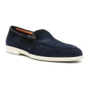 Santoni Herre Sko Blå 41 1/2 EU,