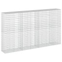 vidaXL Gabion med 3,5 mm tråd og 5x10 cm mesh 350x50x200 cm